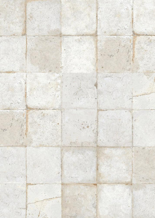 Piastrelle dall'aspetto retrò, segnate dal passare del tempo ma caratterizzate da una texture straordinaria e una palette dai colori tenui e discreti. Rievocano istapannello rigidoGALLIPOLI