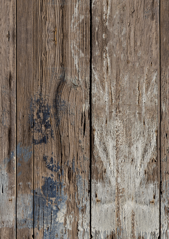 Sfondo fotografico BOSCO in vinile, con legno rustico e vernice scrostata, perfetto per food photography rustica, naturale e versatile