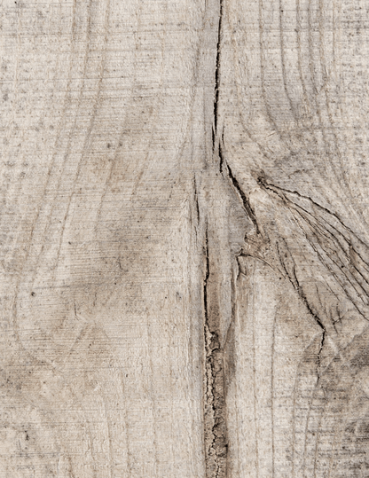 Sfondo fotografico CREMA in vinile effetto legno chiaro invecchiato, neutro e raffinato, ideale per scatti di cibo rustico e autentico.