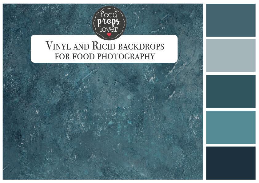 Palette colori dello sfondo fotografico sfumato sui toni del blu