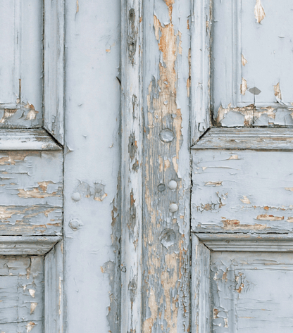 INDACO: Sfondo fotografico in legno azzurro polveroso, ideale per food photography, rustico, vintage, naturale, accogliente, atmosfera fresca.