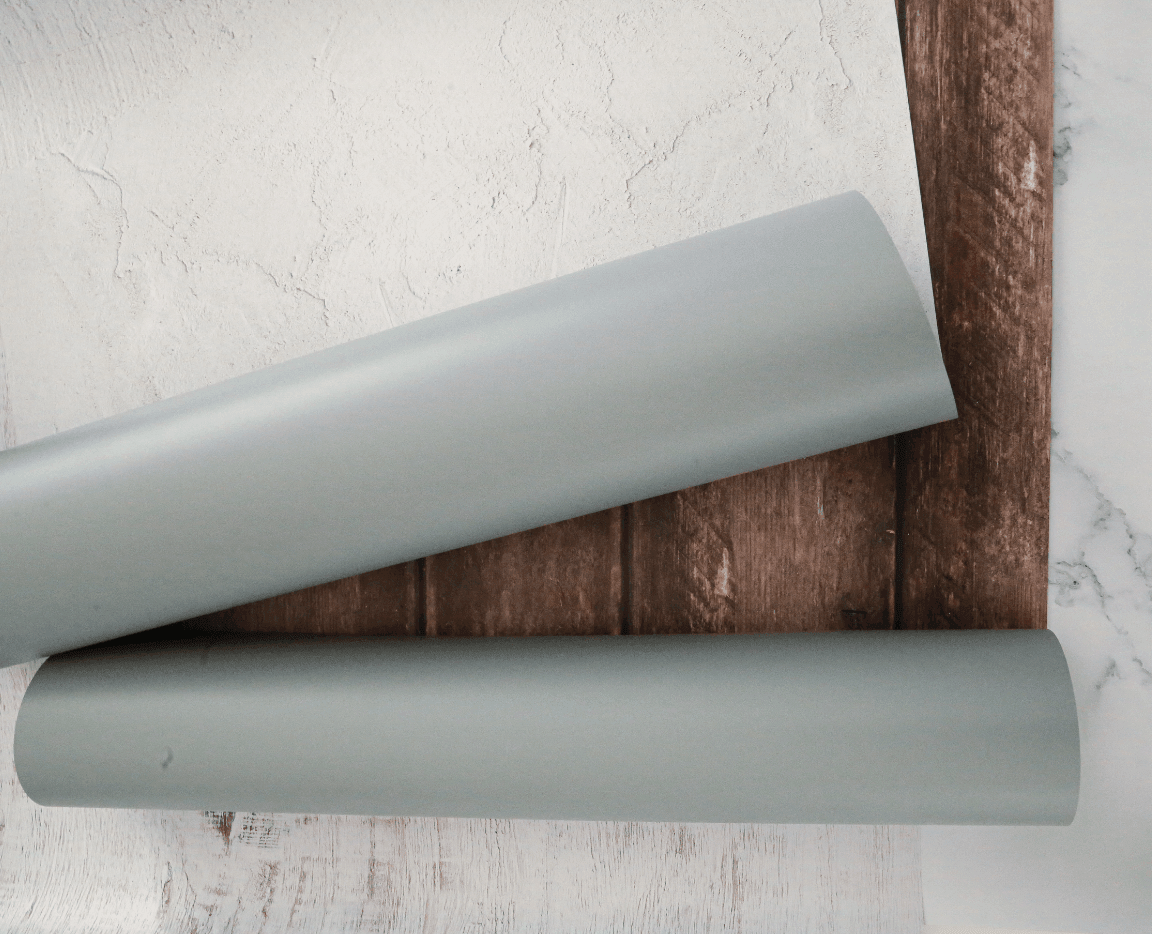 sfondi fotografici per la food photography arrotolati con vista dall'alto