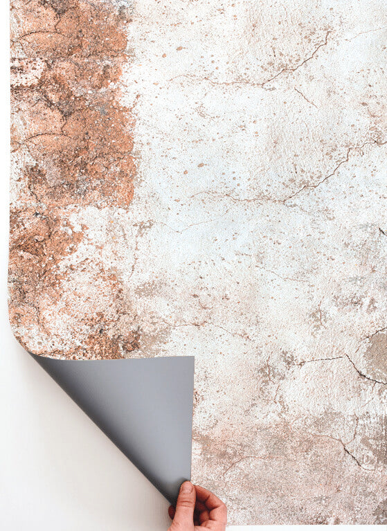 Sfondo fotografico NOCCIOLA, con texture di pietra grezza e rustica in tonalità chiare