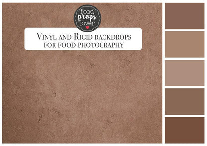 sfondi fotografici per la food photography arrotolati con vista dall'alto
