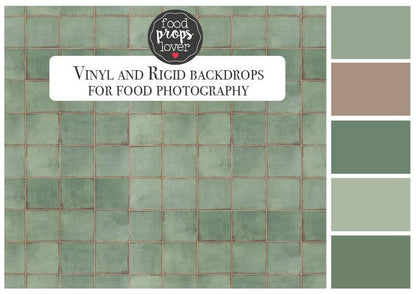 palette colori utilizzata per lo sfondo fotografico PISTACCHIO
