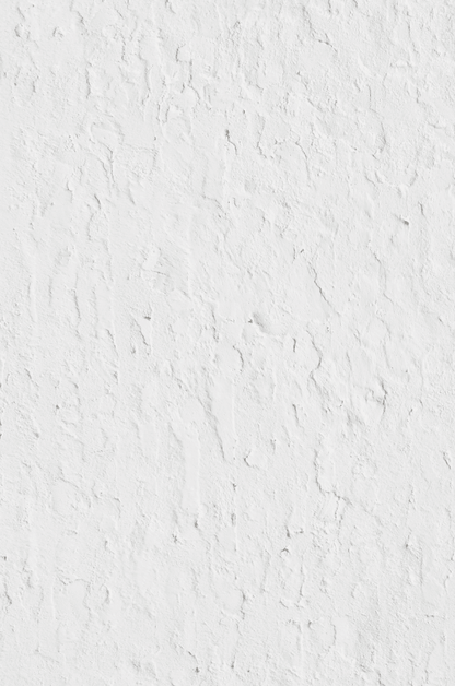 Sfondo fotografico in vinile 'Porcellana' con superficie liscia e opaca, tono neutro caldo che richiama l'intonaco bianco e ruvido. Ideale per fotografie di food