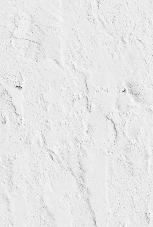 Sfondo fotografico in vinile 'Porcellana' con superficie liscia e opaca, tono neutro caldo che richiama l'intonaco bianco e ruvido. Ideale per fotografie di food