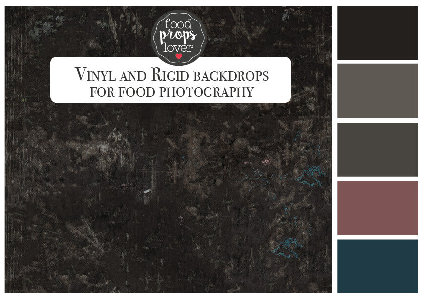 palette colore dello sfondo fotografico Ebano