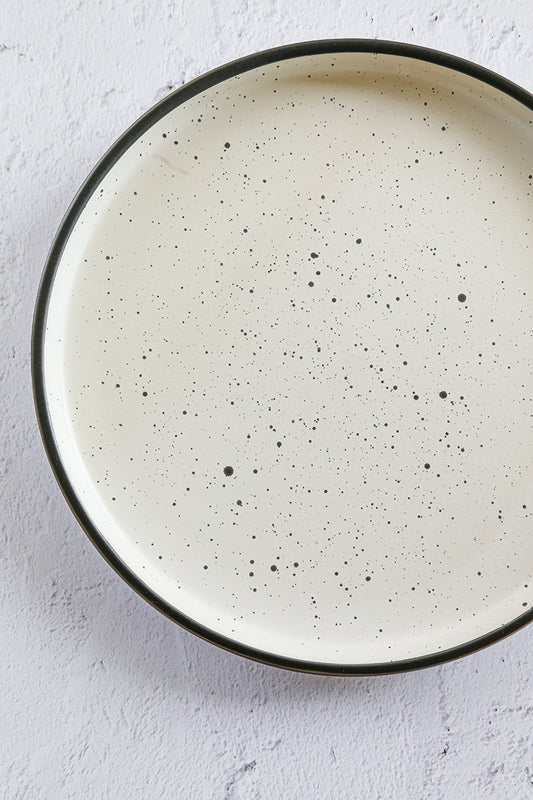 PIATTO IN CERAMICA PUNTINATO