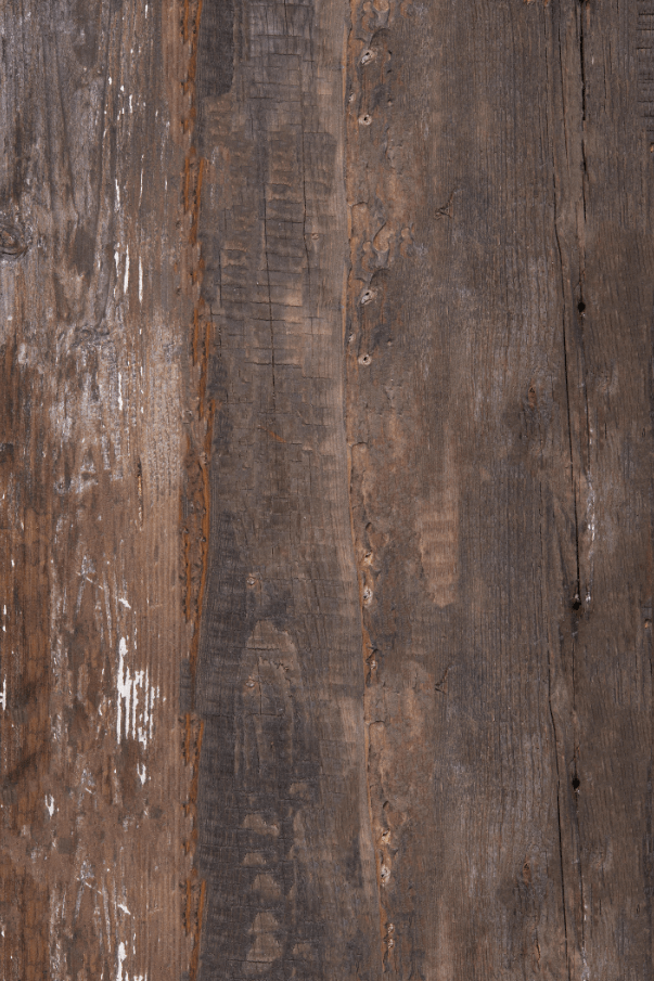 Sfondo fotografico in vinile con effetto legno scuro rustico e vissuto, perfetto per scatti caldi, autentici e pieni di atmosfera.