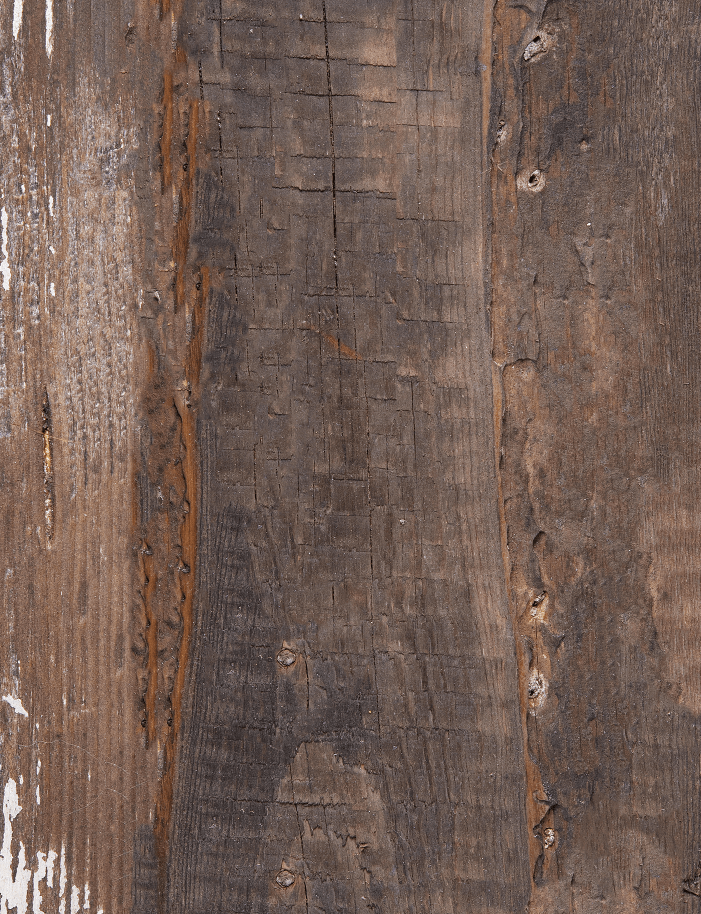 Sfondo fotografico in vinile con effetto legno scuro rustico e vissuto, perfetto per scatti caldi, autentici e pieni di atmosfera.