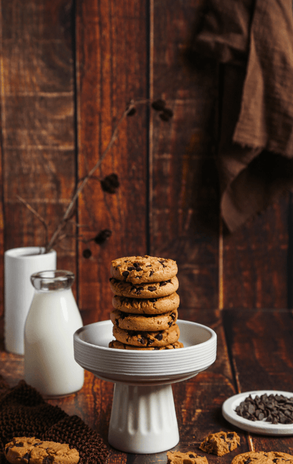 Sfondo fotografico ROVERE in vinile, con doghe di legno sfalsate e texture calda, ideale per food photography rustica e dinamica