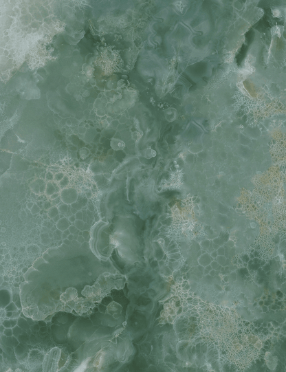 Lo sfondo "Smeraldo" presenta un verde intenso con venature, ideale per food photography. Elegante come il marmo