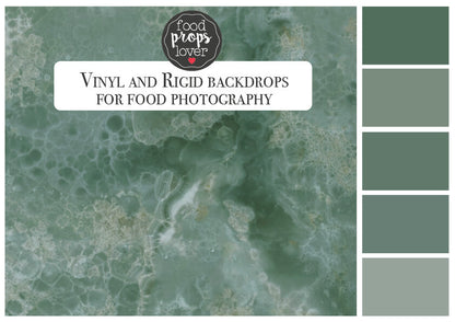 palette colori utilizzata per lo sfondo fotografico SMERALDO
