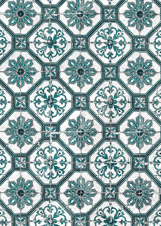 Queste piastrelle antiche, consumate dal trascorrere del tempo, evocano ricordi dolci e lontani. La delicatezza del verde, non troppo vivace, le rende ancor più suggvinileABETE