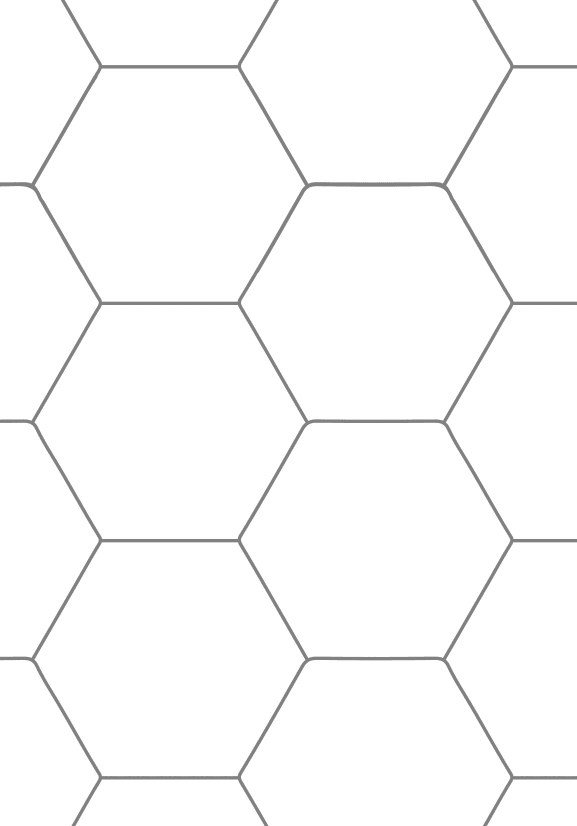 Piastrelle esagonali, dal design ultra-moderno e dallo stile minimal chic, sono il must-have sia per scatti flatlay che per un effetto parete impeccabile. Il suo aspvinileBIANCO OTTICO