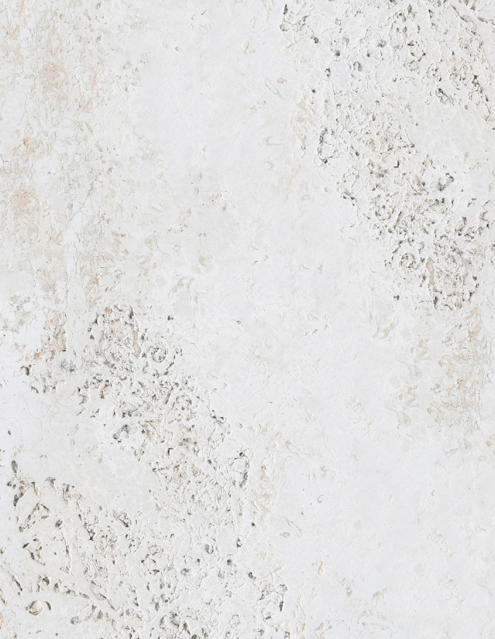 Sfondo fotografico Calcare in vinile, bianco con sfumature beige. Texture liscia e naturale, ideale per food photography.