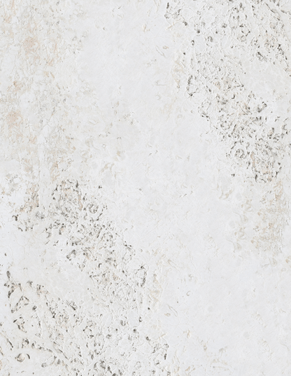 Sfondo fotografico Calcare in vinile, bianco con sfumature beige. Texture liscia e naturale, ideale per food photography.