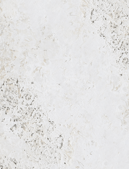 Sfondo fotografico Calcare in vinile, bianco con sfumature beige. Texture liscia e naturale, ideale per food photography.CALCARE.