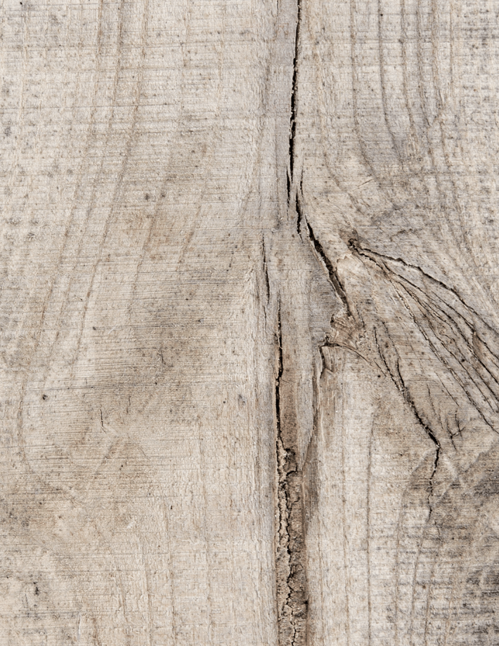 Sfondo fotografico CREMA in vinile effetto legno chiaro invecchiato, neutro e raffinato, ideale per scatti di cibo rustico e autentico.