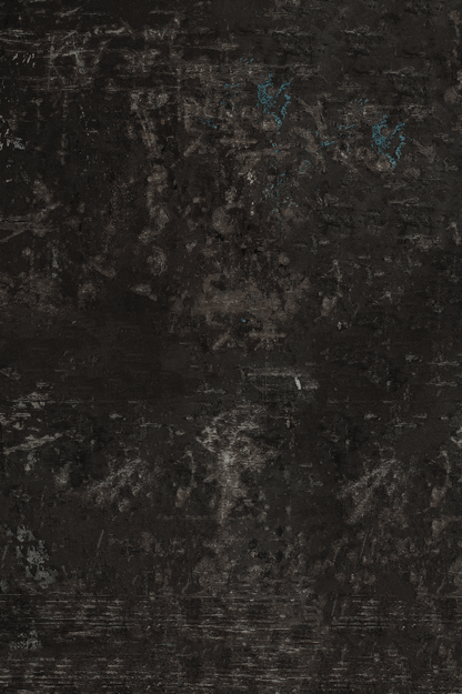 Fondo fotografico scuro, grunge, graffiato, opaco per set fotografici rustici
