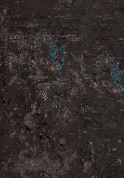 Fondo fotografico scuro, grunge, graffiato, opaco per set fotografici rustici
