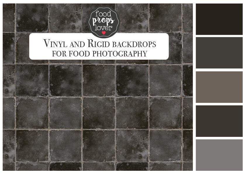 NERO CARBONE foodpropslover food backdrop, food photo backdrops,  professional photo background