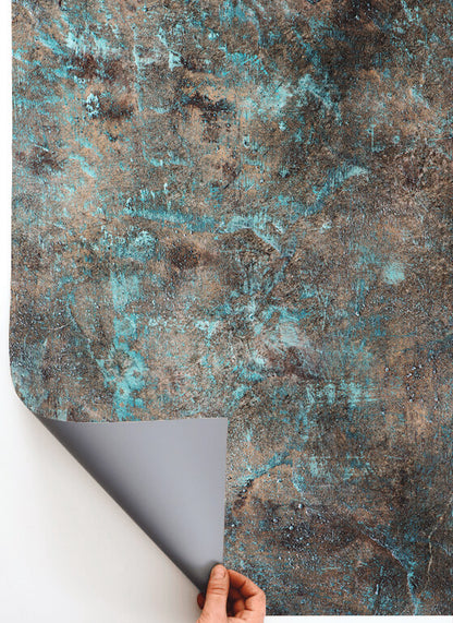 ZAFFIRO: Sfondo fotografico ruvido in tonalità fredde, perfetto per food photography estiva, drink e piatti in contrasto. Ideale come base o sfondo