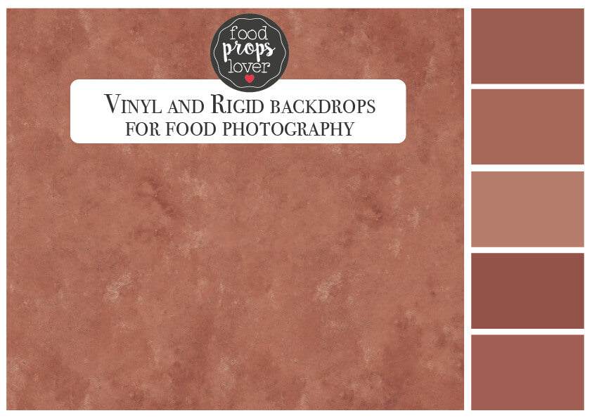 palette colori utilizzata per lo sfondo fotografico mod. TERRACOTTA