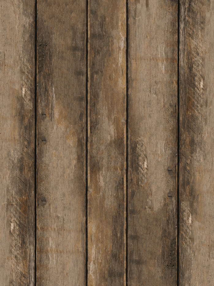 Sfondo fotografico in vinile effetto legno a doghe verticali, con dettagli naturali a vista, liscio e neutro. 