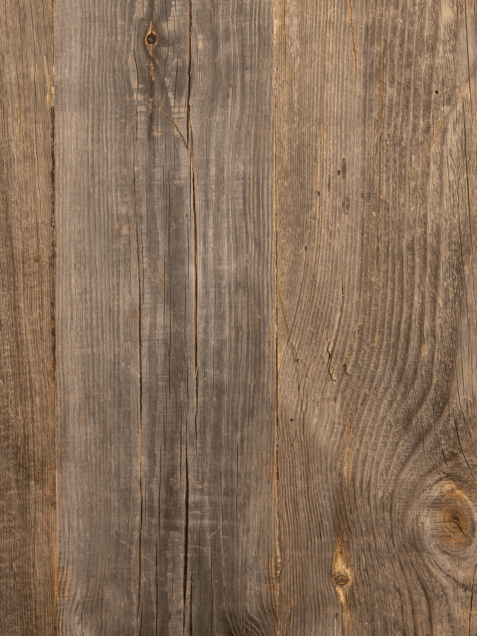 Sfondo fotografico per food photography in vinile con effetto legno rustico e vissuto, perfetto per scatti caldi e autentici.